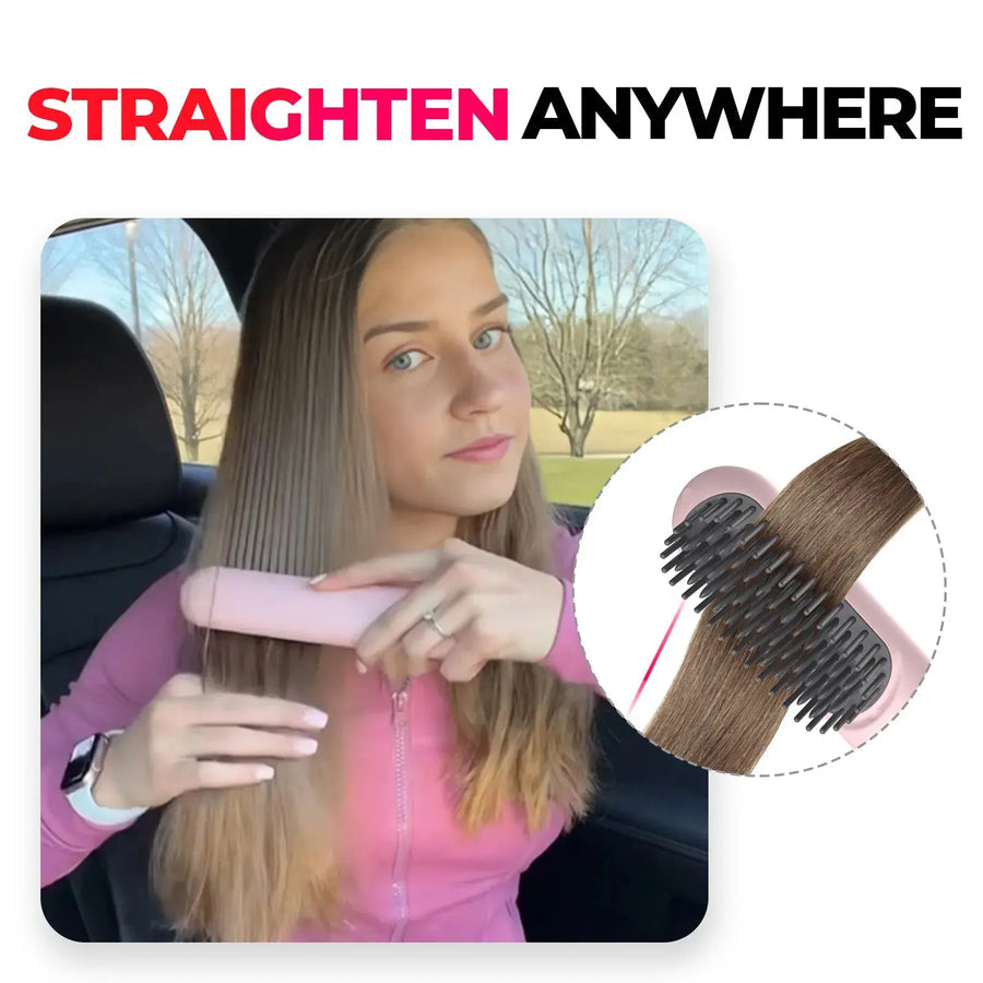 SmoothStrand - Hair Brush Straightener